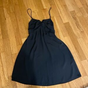 Abercrombie & Fitch Black Mini Sundress